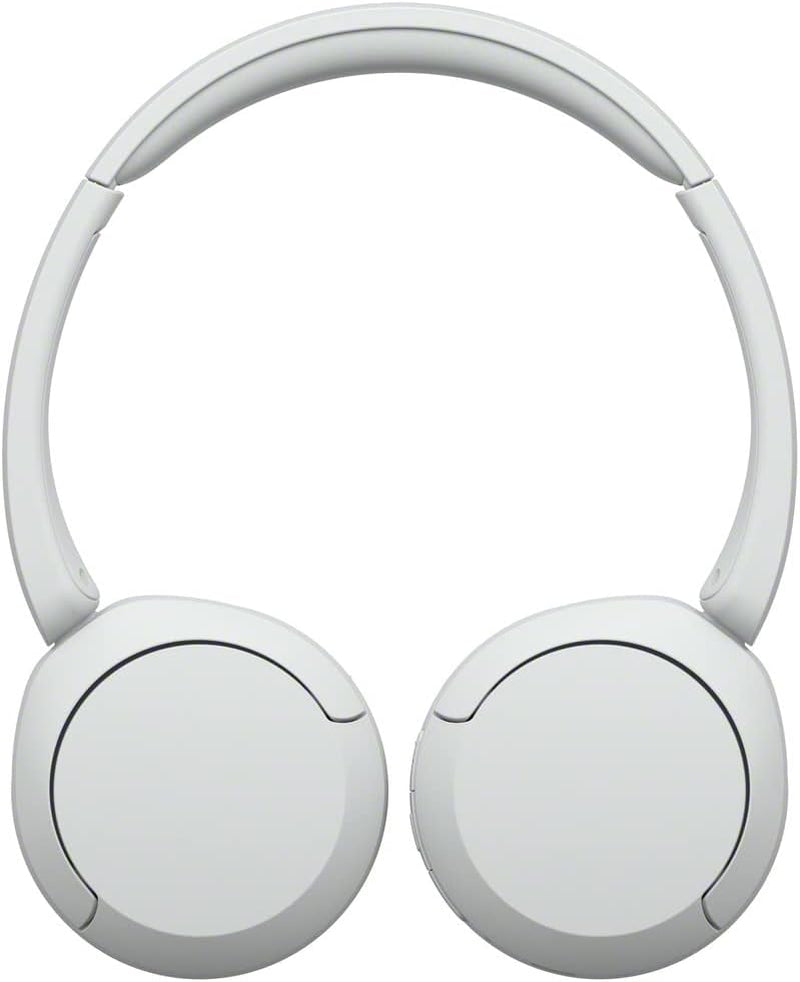 WH-CH520 Wireless Headphones Bluetooth On-Ear Headset with Microphone, White