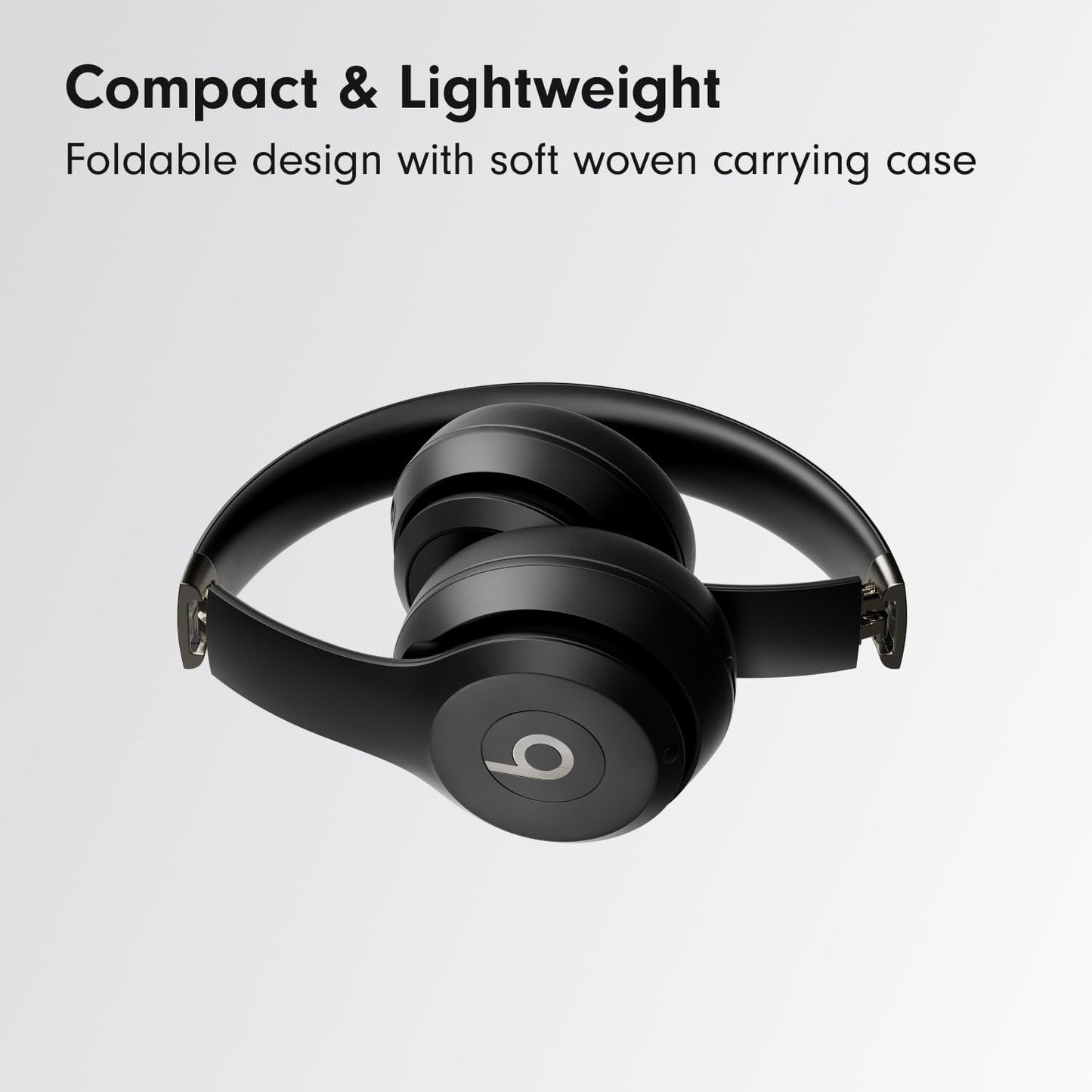 Solo 4 - Wireless Bluetooth On-Ear Headphones,  & Android Compatible, up to 50 Hours of Battery Life - Matte Black