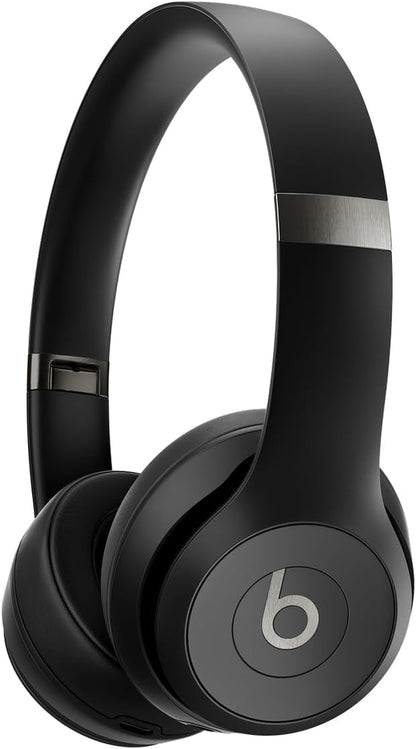 Solo 4 - Wireless Bluetooth On-Ear Headphones,  & Android Compatible, up to 50 Hours of Battery Life - Matte Black